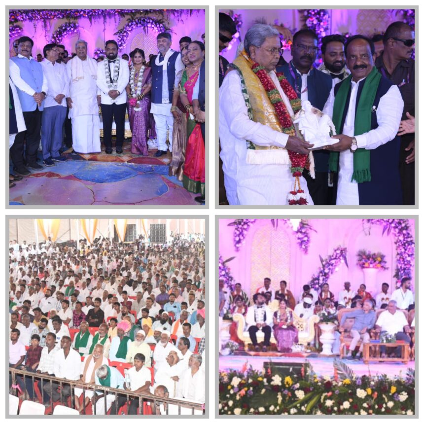 ಬಂಡಾಯ ನೆಲದಲ್ಲಿ ಐತಿಹಾಸಿಕ ಸಾಮೂಹಿಕ ವಿವಾಹ