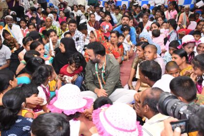 ವಿಶೇಷಚೇತನ ಮಕ್ಕಳೊಂದಿಗೆ ಜನ್ಮದಿನ ಆಚರಿಸಿಕೊಂಡ ಸಚಿವ  ಲಾಡ್