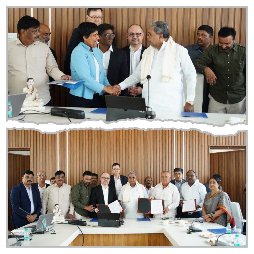 ಹು-ಧಾ ನಡುವೆ  ವಿದ್ಯುತ್ ಚಾಲಿತ ಕ್ಷಿಪ್ರ ಸಾರಿಗೆ ಯೋಜನೆಗೆ ಒಪ್ಪಂದ