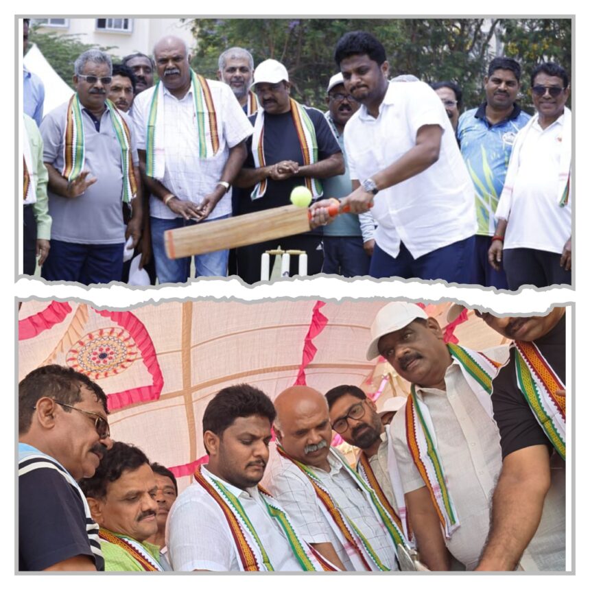 ಶಿಲ್ಪಕಲೆಗಳ ತವರೂರಲ್ಲಿ ರಾಜ್ಯ ಪತ್ರಕರ್ತರ  ಕ್ರಿಕೆಟ್  ಕಲರವ