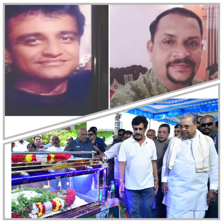 ಮನೆ ತಲುಪಿದ ಮಂಜುನಾಥ, ಭರತ್  ಪಾರ್ಥಿವ ಶರೀರಗಳು