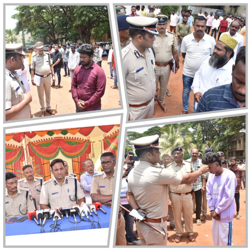 ಹುಬ್ಬಳ್ಳಿ ಧಾರವಾಡದ 890 ರೌಡಿಶೀಟರ್ ಗಳ ಕಿವಿ ಹಿಂಡಿದ ಪೊಲೀಸ್ ಕಮಿಷನರ್