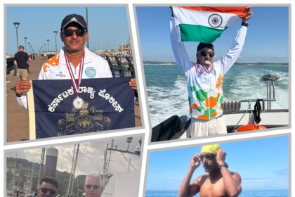 ಕ್ಲಿಷ್ಟಕರ ಇಂಗ್ಲಿಷ್ ಕಾಲುವೆ ಈಜಿದ ಹುಬ್ಬಳ್ಳಿಯ ಇನ್ಸಪೆಕ್ಟರ್
