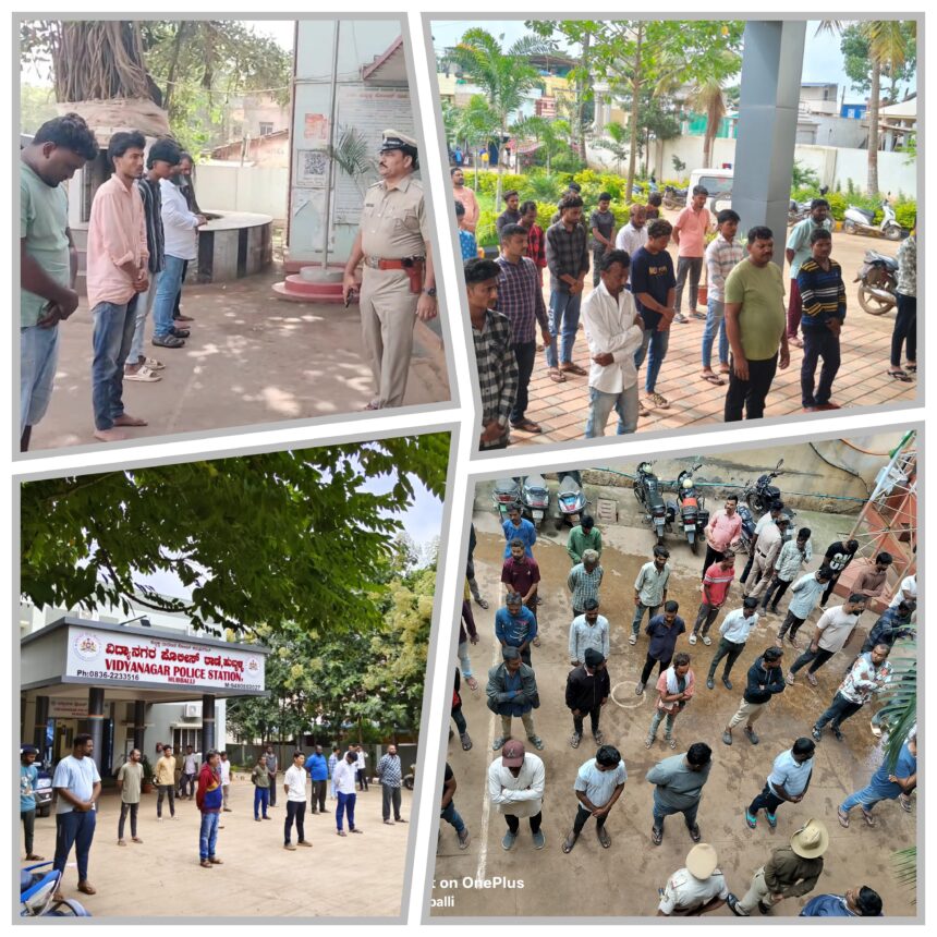 1158 ರೌಡಿ ಶೀಟರ್ ಗಳ ಮನೆ ಮೇಲೆ ದಾಳಿ