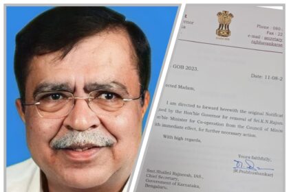ಮಂತ್ರಿ ಸ್ಥಾನಕ್ಕೆ ರಾಜಣ್ಣ ದಿಢೀರ್ ರಾಜೀನಾಮೆ