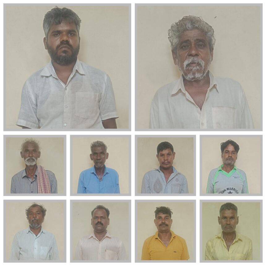 ರೇಲ್ವೆ ಕಾಂಟ್ರಾಕ್ಟ್ರರ್ ಚವ್ಹಾಣ ಕಿಡ್ನ್ಯಾಪ್ : 10 ಮಂದಿ ಅಂದರ್