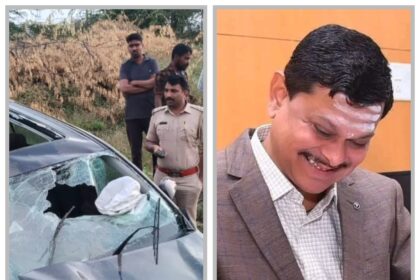 ಇನ್ನೋವಾ ಕಾರು ಪಲ್ಟಿ : ಐಎಎಸ್ ಅಧಿಕಾರಿ ಮಹಾಂತೇಶ ಬೀಳಗಿ ಸಹಿತ ಮೂವರ ಸಾವು