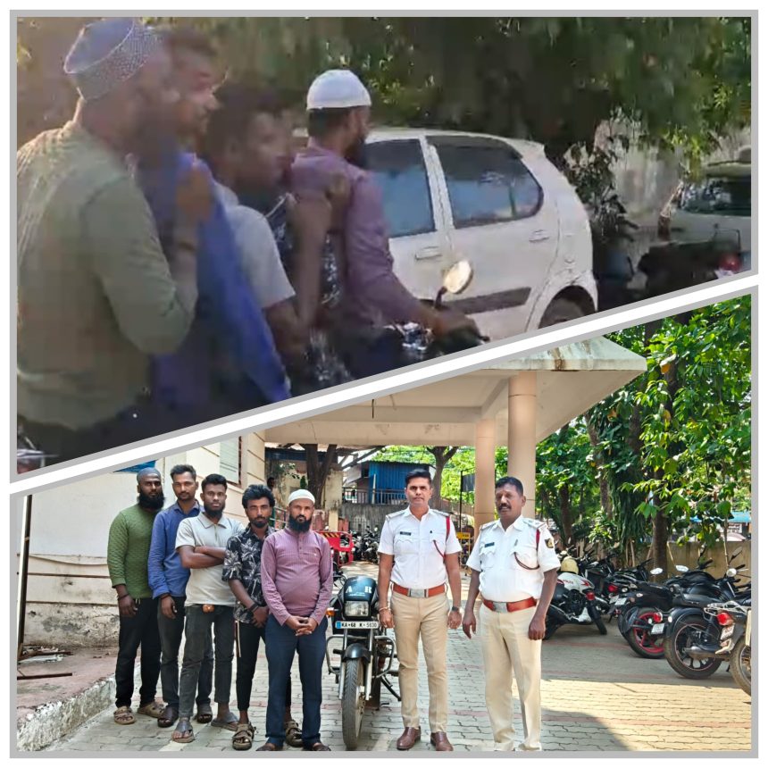 ಒಂದೇ ಬೈಕ್ ಮೇಲೆ ಐವರ ಸವಾರಿ : ಬಿತ್ತು ಕೇಸ್