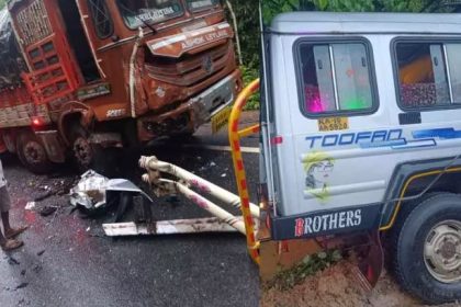 ಅರಬೈಲ ಘಟ್ಟದಲ್ಲಿ ಲಾರಿ–ಕ್ರೂಸರ್  ಮುಖಾಮುಖಿ ಡಿಕ್ಕಿ : ಏಳು ಸಾವು