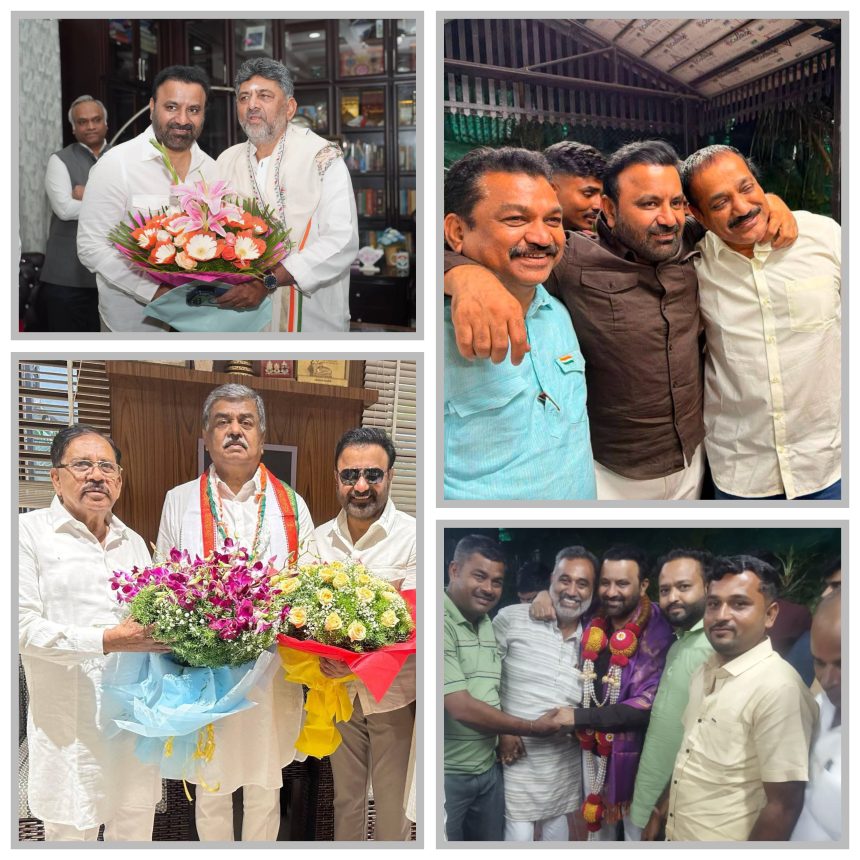 ಮತ್ತೆ ಮಂತ್ರಿ ಭಾಗ್ಯ ಪಡೆದ  ಲಾಡ್‌ ನಾಳೆ  ಧಾರವಾಡ ಜಿಲ್ಲೆಗೆ