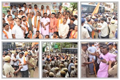 ಹುಬ್ಬಳ್ಳಿಯಲ್ಲಿ ಕಾವೇರಿದ ಪುಷ್ಕರಣಿ ಕಿಚ್ಚು : ಮರುಕಳಿಸಿದ ಈದ್ಗಾ ಬಂದೋಬಸ್ತ್ ನೆನಪು